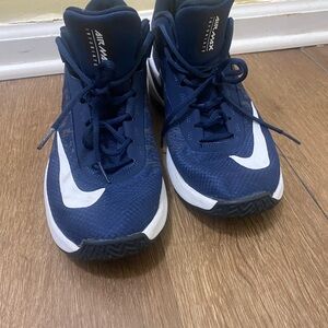 Nike Blue and White Sneakers Athletic Style size 9